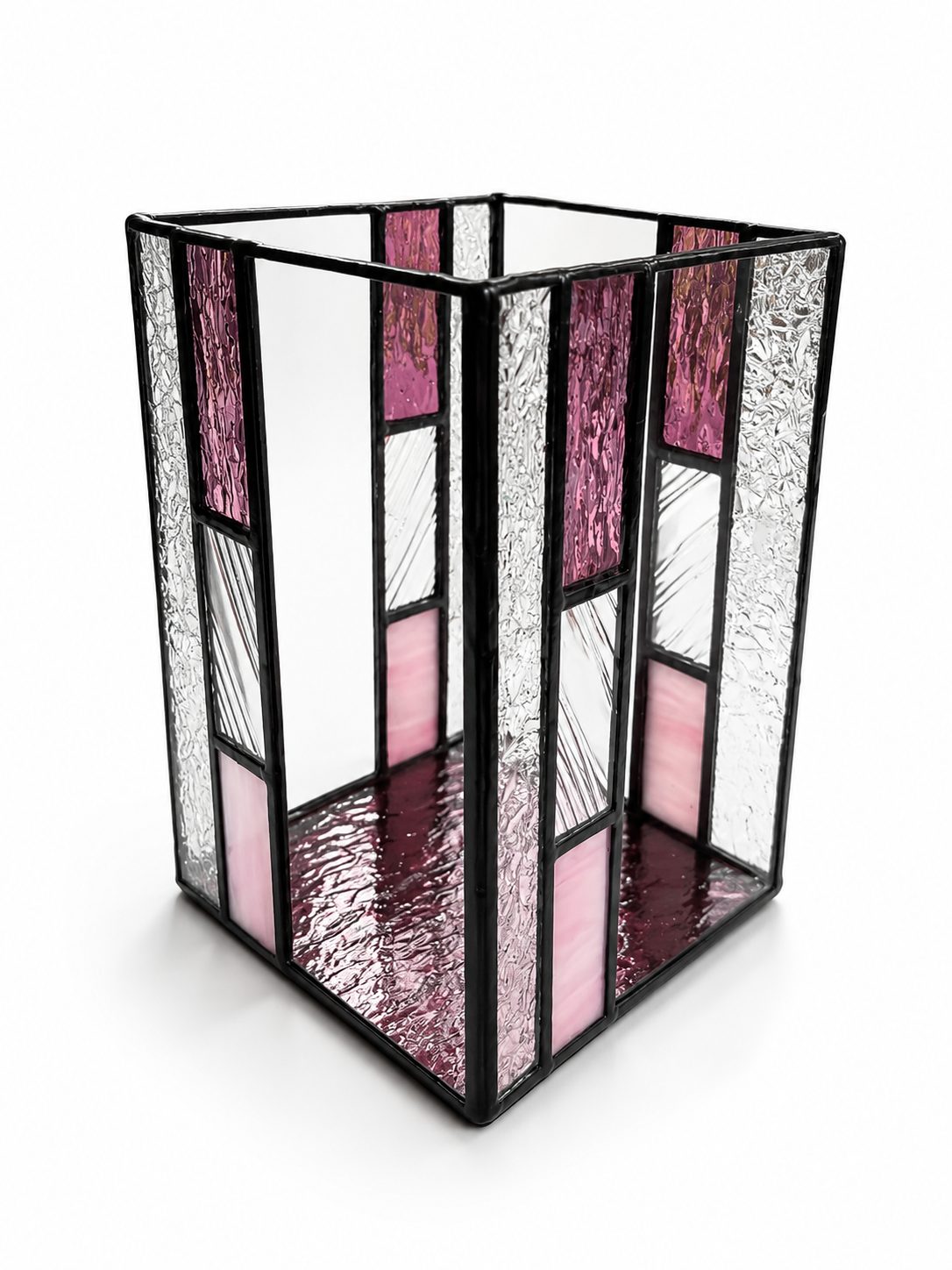 Stained Glass Candle Holder — Antiques & Curiosities from The Quirk